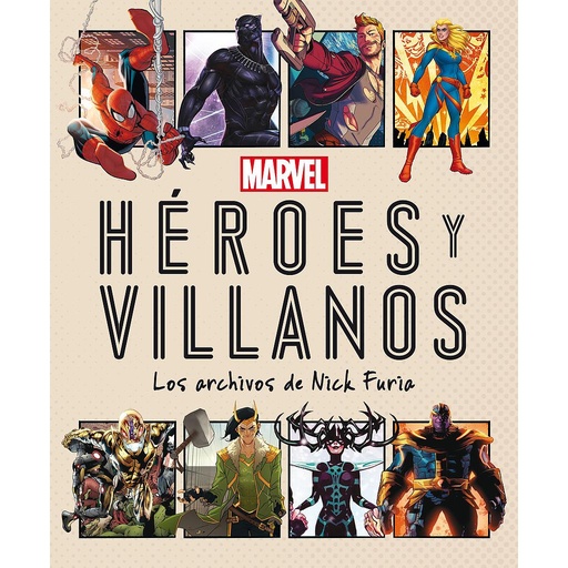 [9788418610103] Marvel. Héroes y villanos