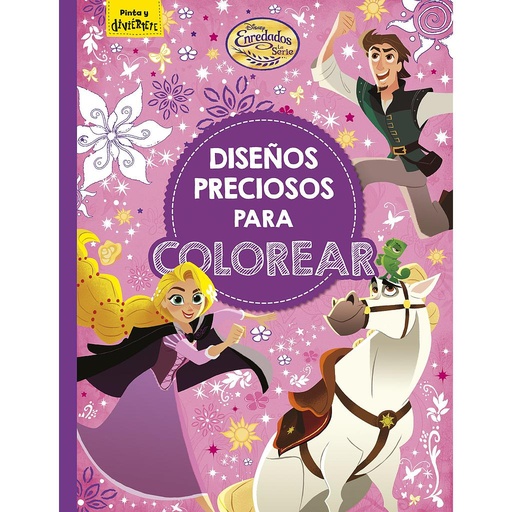 [9788416917860] Enredados. La serie. Diseños preciosos para colorear