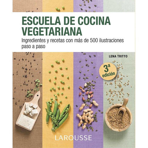 [9788416124862] Escuela de cocina vegetariana