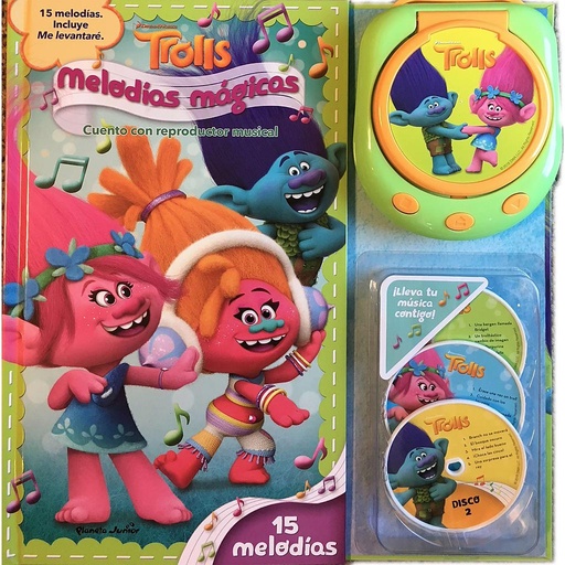 [9788408182566] Trolls. Melodías mágicas