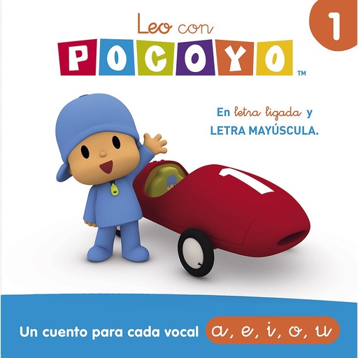 [9788448863630] Pocoyó. Lectoescritura - Leo con Pocoyó. Un cuento para cada vocal: a, e, i, o, u