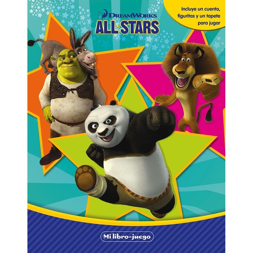 [9788408144854] Dreamworks. All Stars. Mi libro-juego