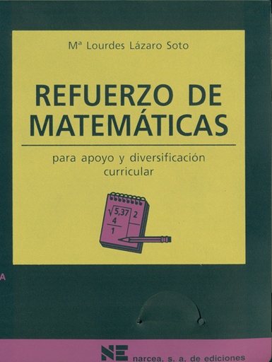 [9788427714205] Refuerzo de Matemáticas para apoyo y diversificación