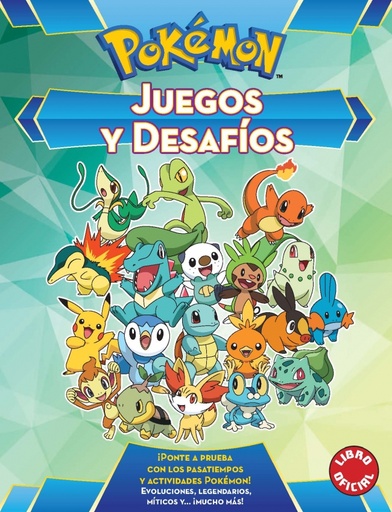 [9788490438008] Pokémon. Actividades - Juegos y desafíos (Libro oficial)
