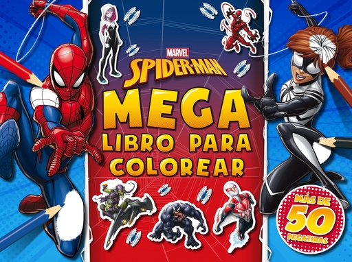 [9788418610059] Spider-Man. Megalibro para colorear 2