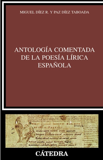 [9788437622682] Antología comentada de la poesía lírica española