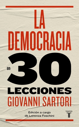 [9788430606870] La democracia en 30 lecciones