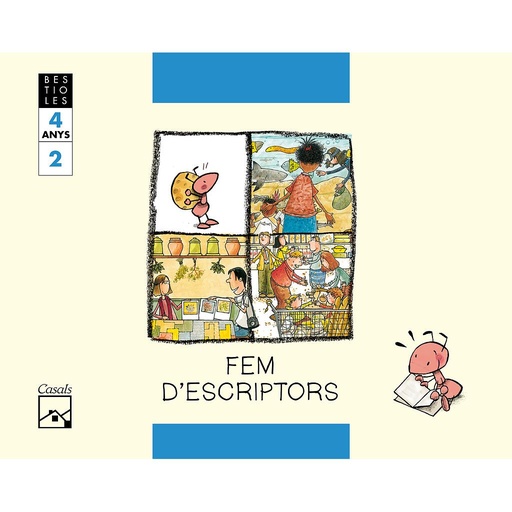 [9788421833971] FEM D'ESCRIPTORS. Quadern 2. La formiga feinera. BESTIOLES. 4 anys