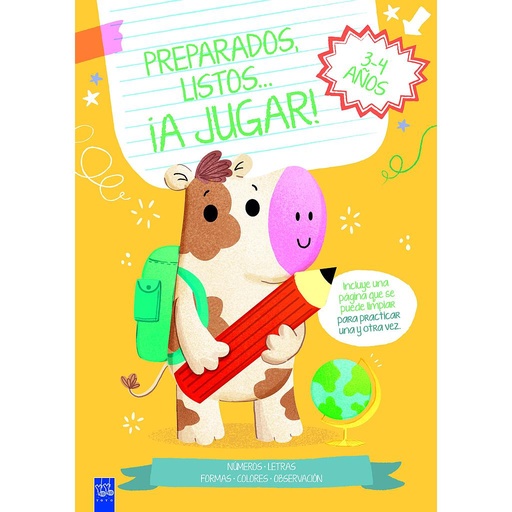 [9788408283928] Preparados, listos... ¡a jugar! 3-4 años naranja