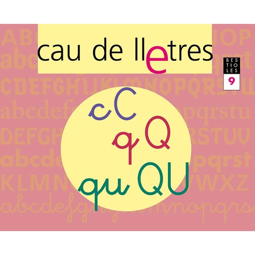 [9788421835166] CAU DE LLETRES. Quadern 9. Lectoescriptura