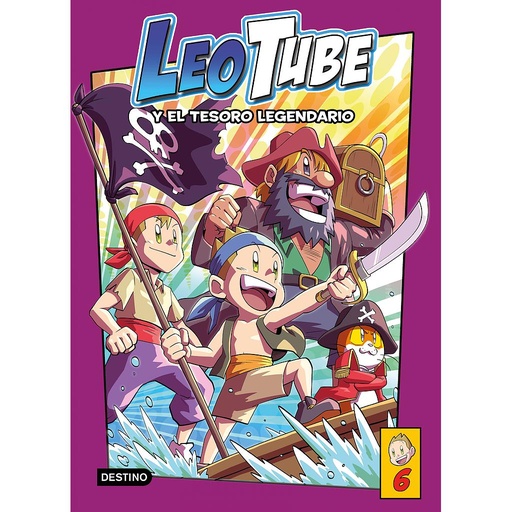 [9788408275473] LeoTube 6. LeoTube y el tesoro legendario