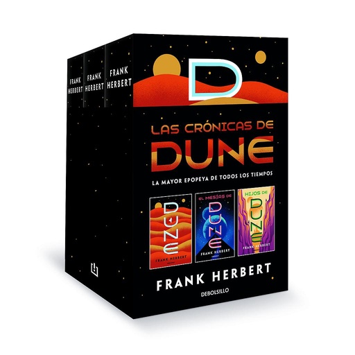 [9788466356985] Las crónicas de Dune (pack con: Dune | El mesías de Dune | Hijos de Dune)