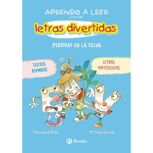 [9788469642665] Aprendo a leer con las letras divertidas, 2. Perdidas en la selva