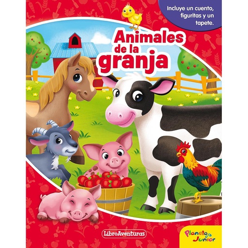 [9788408218111] Animales de la granja. Libroaventuras