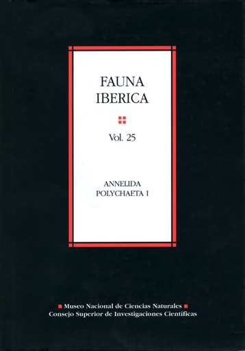 [11083] Fauna ibérica. Vol. 25. Annelida polychaeta I