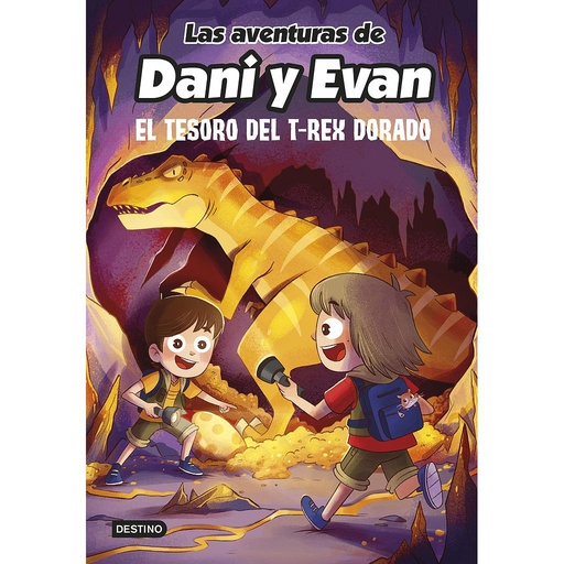 [9788408252559] Las aventuras de Dani y Evan 5. El tesoro del T-Rex dorado