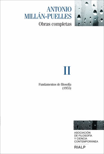 [9788432142437] Obras completas II Antonio Millán-Puelles