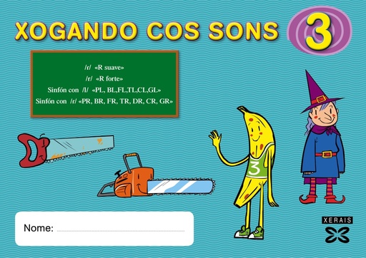 [9788499140766] Xogando cos Sons 3 (R suave, R forte, Sinfón con L, Sinfón con R)