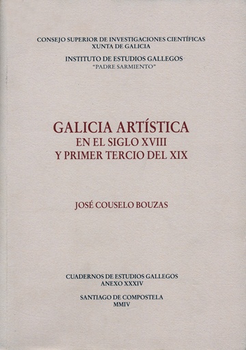 [11072] Galicia artística en el siglo XVIII y primer tercio del XIX