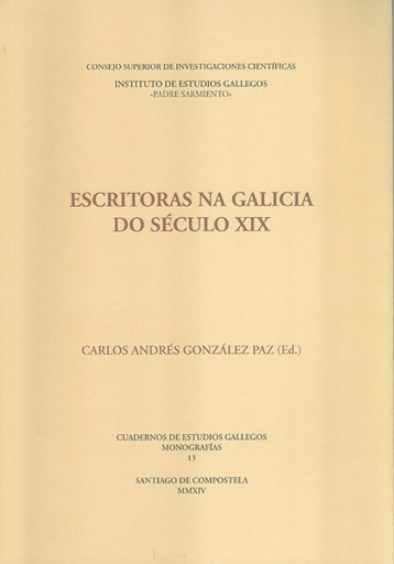 [12311] Escritoras na Galicia do século XIX