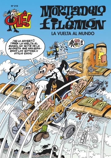 [9788402428868] Mortadelo y Filemón. La vuelta al mundo (Olé! Mortadelo 219)