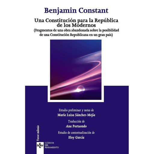 [9788430959105] Una Constitución para la República de los Modernos