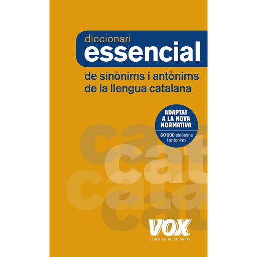 [9788499742373] Diccionari Essencial de Sinònims i Antònims