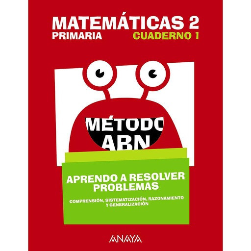 [9788469829738] Matemáticas 2. Método ABN. Aprendo a resolver problemas 1.