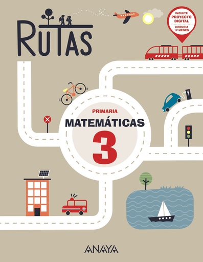 [9788414314586] Matemáticas 3. RUTAS.