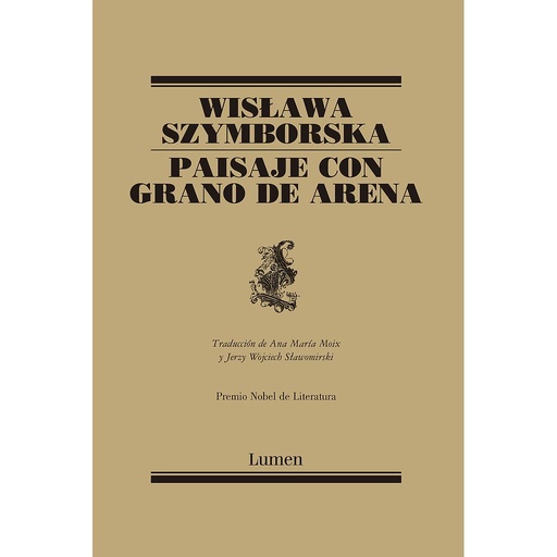 [9788426427953] PAISAJE CON GRANO DE ARENA /95