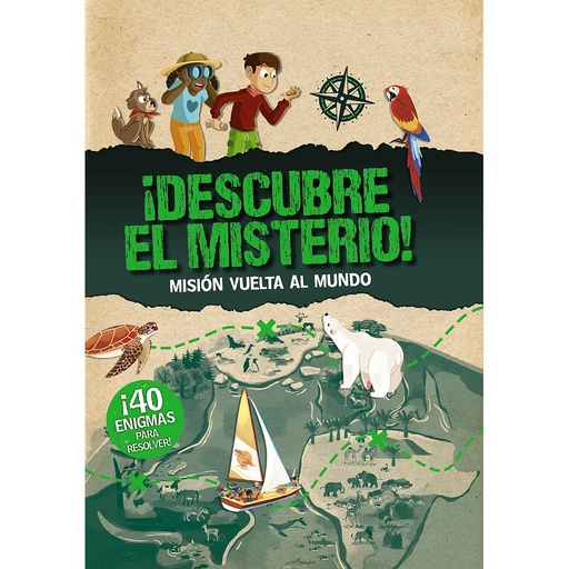 [9788469667538] ¡Descubre el misterio! Misión vuelta al mundo