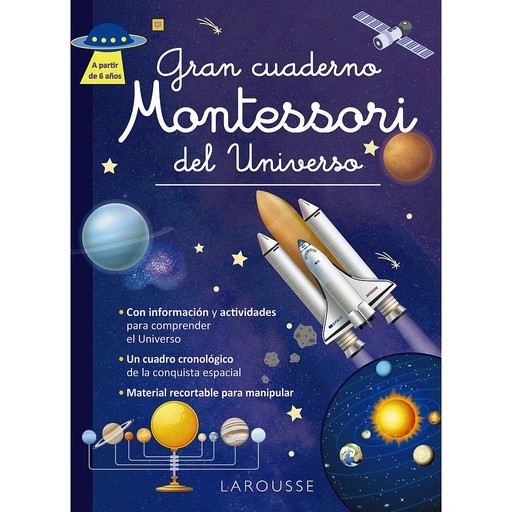 [9788419739964] Gran cuaderno Montessori del Universo