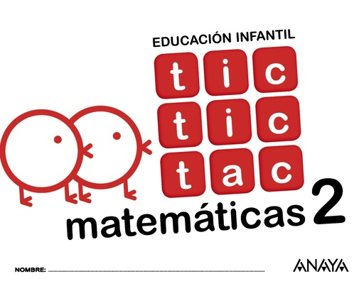 [9788469829882] Tic tic tac matemáticas 2.