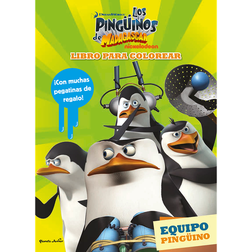 [9788408149811] Los pingüinos de Madagascar. Libro para colorear