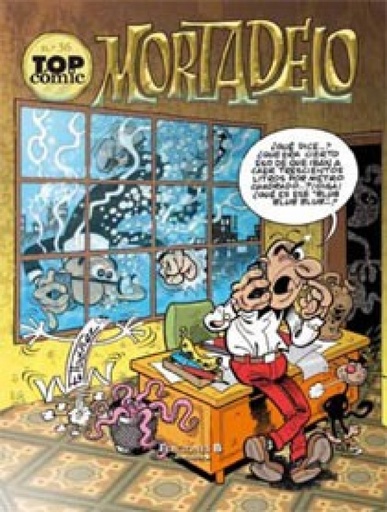 [9788466643580] ¡En la luna! | Terroristas (Top Cómic Mortadelo 36)