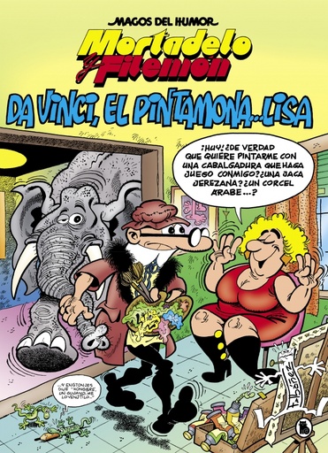 [9788402422057] Mortadelo y Filemón. Da Vinci, el pintamona... Lisa (Magos del Humor 198)