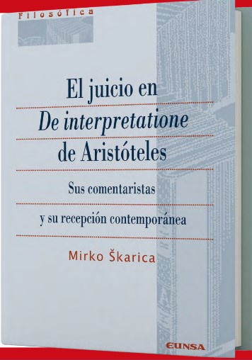 [9788431339043] El juicio en De interpretatione de  Aristóteles