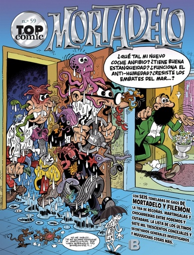 [9788466658706] El tesorero | La Perra de las Galaxias (Top Cómic Mortadelo 59)