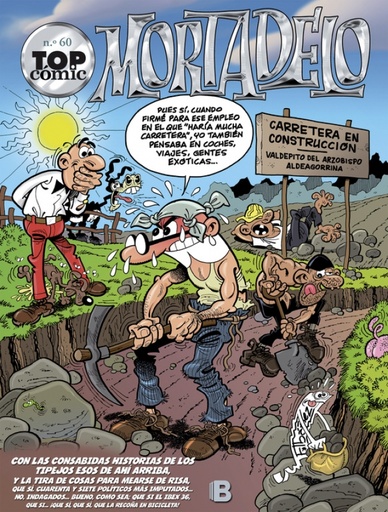 [9788466659475] La ruta del yerbajo | La elasticina (Top Cómic Mortadelo 60)