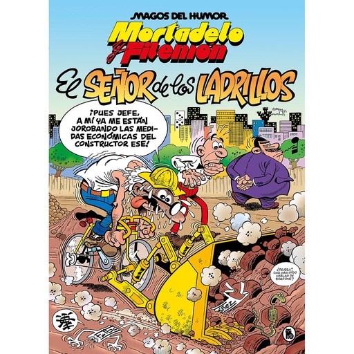 [9788402429544] Mortadelo y Filemón. El señor de los ladrillos (Magos del Humor 102)