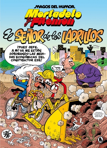 [9788402429544] Mortadelo y Filemón. El señor de los ladrillos (Magos del Humor 102)