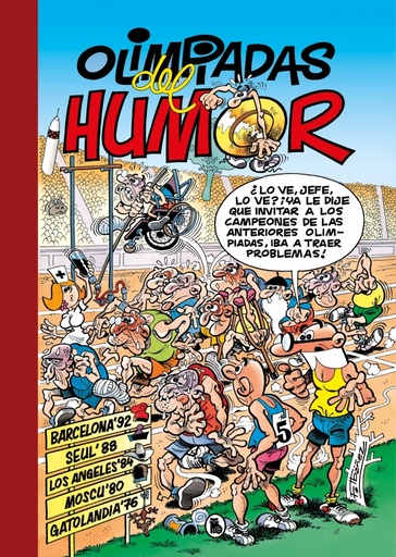 [9788402429698] Olimpiadas del Humor: Barcelona 92 | Seúl 88 | Los Ángeles 84 | Moscú 80 | Gatolandia 76 (Súper Humor Mortadelo)