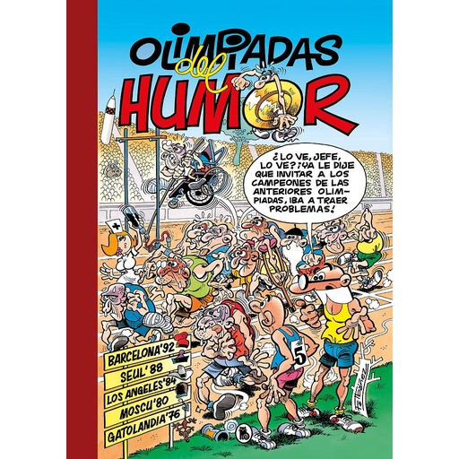 [9788402429698] Olimpiadas del Humor: Barcelona 92 | Seúl 88 | Los Ángeles 84 | Moscú 80 | Gatolandia 76 (Súper Humor Mortadelo)