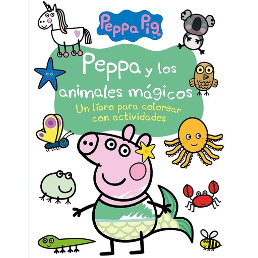 [9788448861056] Peppa Pig. Cuaderno de actividades - Peppa y los animales mágicos