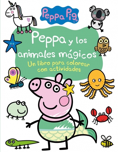 [9788448861056] Peppa Pig. Cuaderno de actividades - Peppa y los animales mágicos