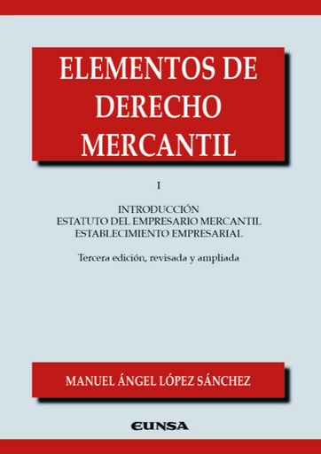 Elementos de Derecho Mercantil I