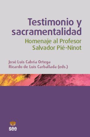 [9788482603223] Testimonio y sacramentalidad