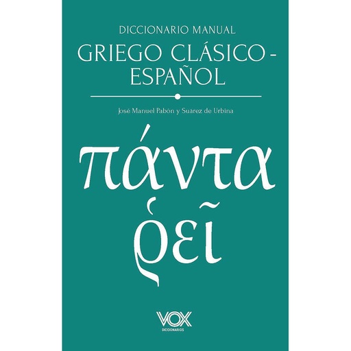 Diccionario manual griego clásico-español