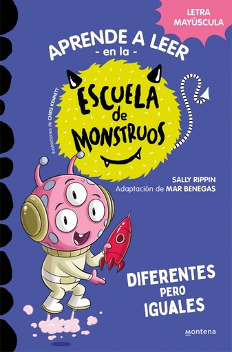 Aprender a leer en la Escuela de Monstruos 17 - Diferentes pero iguales