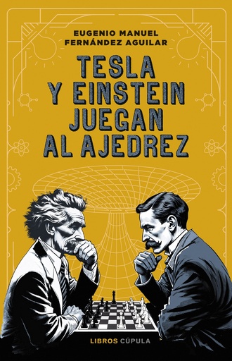 Tesla y Einstein juegan al ajedrez